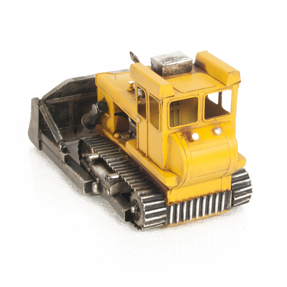 Metal Handmade Bulldozer Model