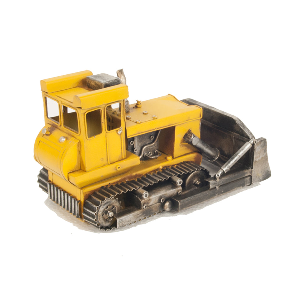 Metal Handmade Bulldozer Model