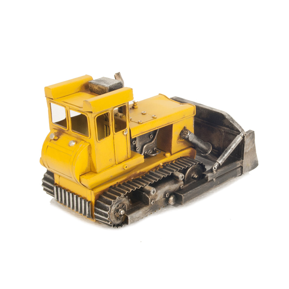 Metal Handmade Bulldozer Model