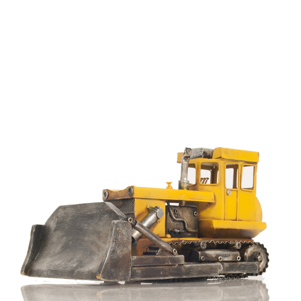 Metal Handmade Bulldozer Model