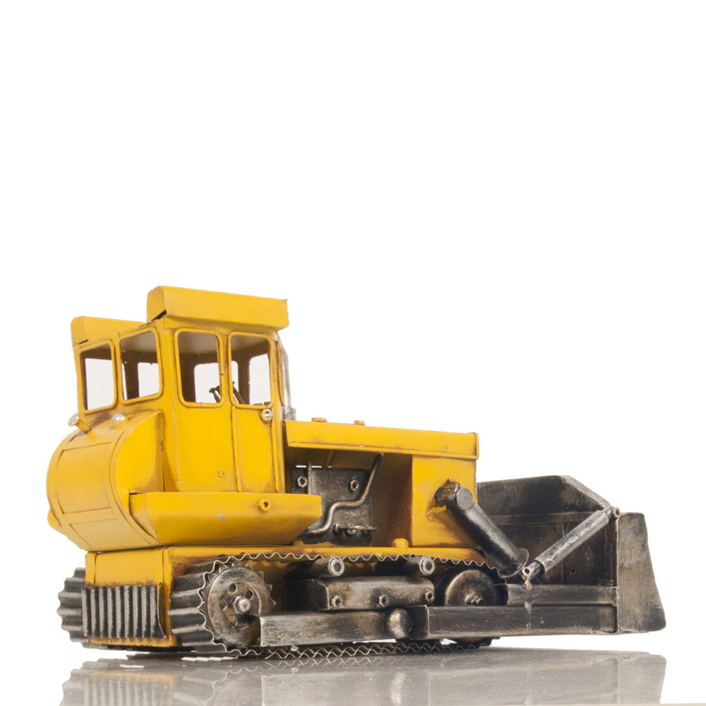 Metal Handmade Bulldozer Model