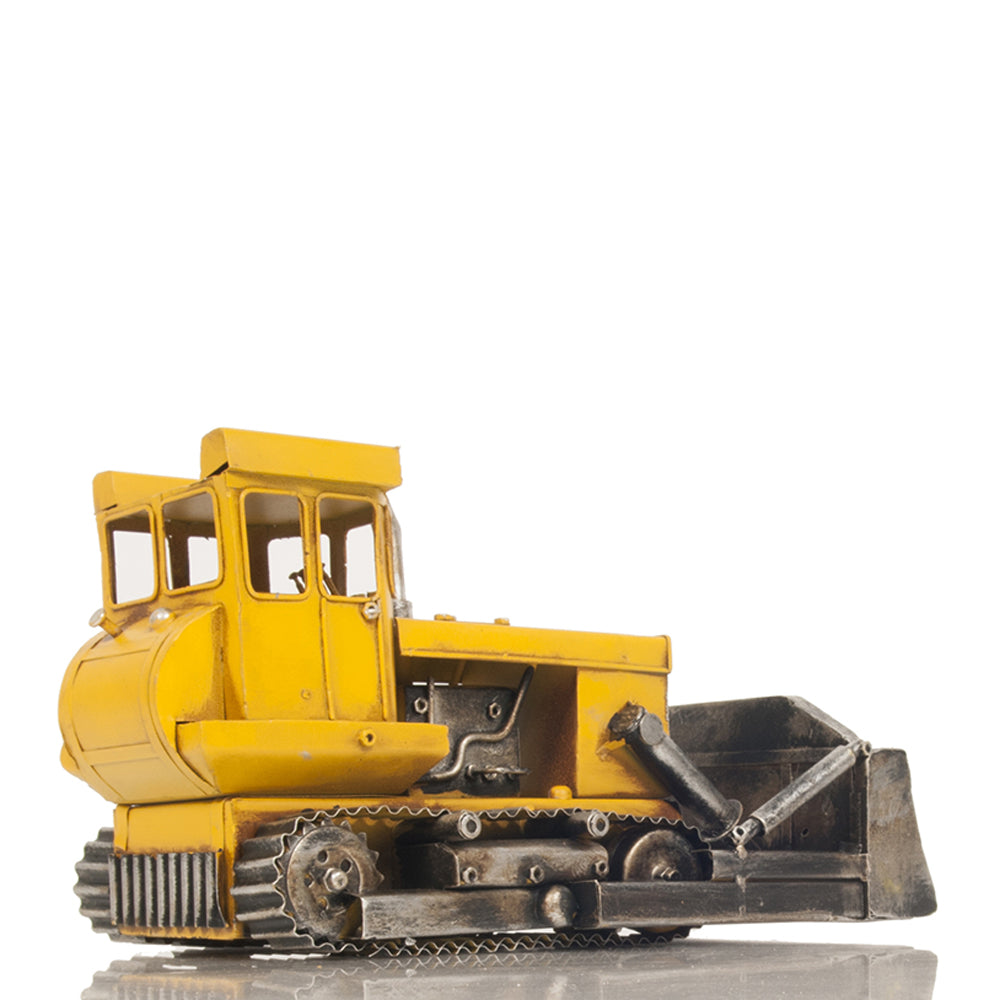 Metal Handmade Bulldozer Model
