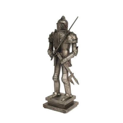 Metal Decorative Medieval Knight Suit of Armor
