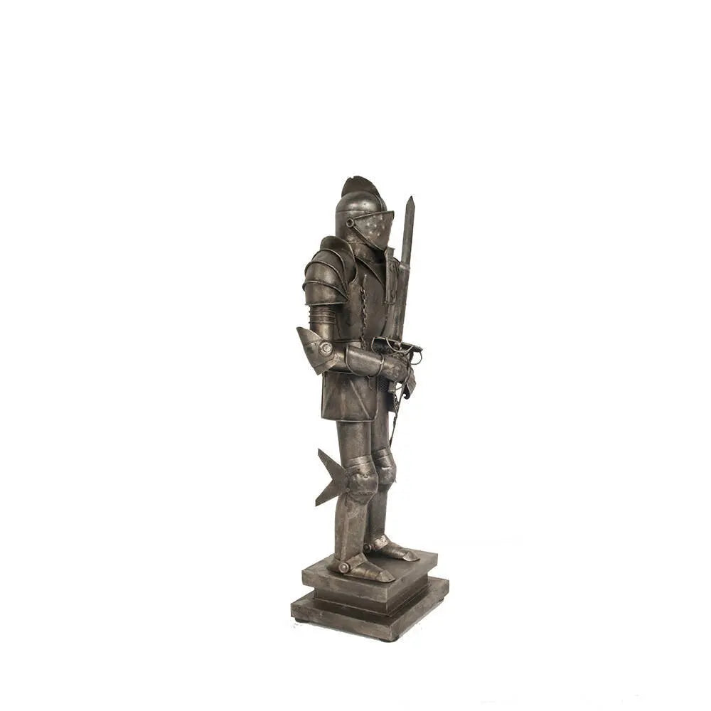 Metal Decorative Medieval Knight Suit of Armor