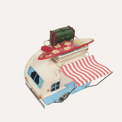 Classic Camper with photo frame piggy bank Metal