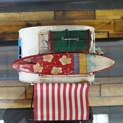 Classic Camper with photo frame piggy bank Metal