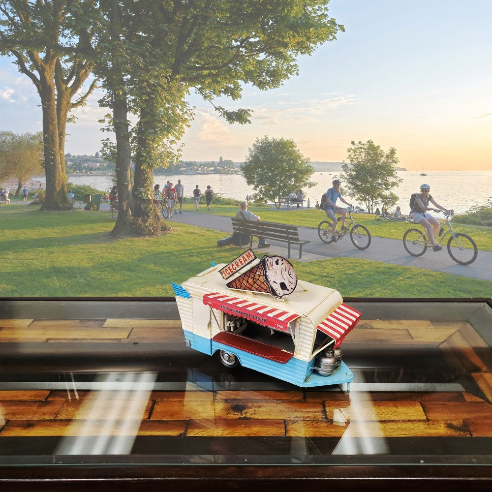 1966 Icecream Trailer Metal Handmade