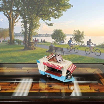 1966 Icecream Trailer Metal Handmade