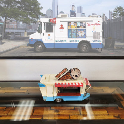 1966 Icecream Trailer Metal Handmade