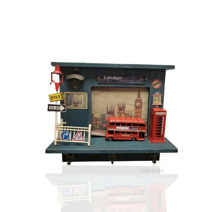 Vintage Double Decker London Bus Shadow Box – The Spyglass Shop