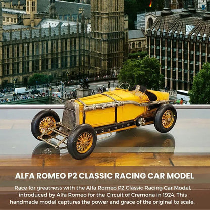 Alfa Romeo P2 Classic Racing Car Model
