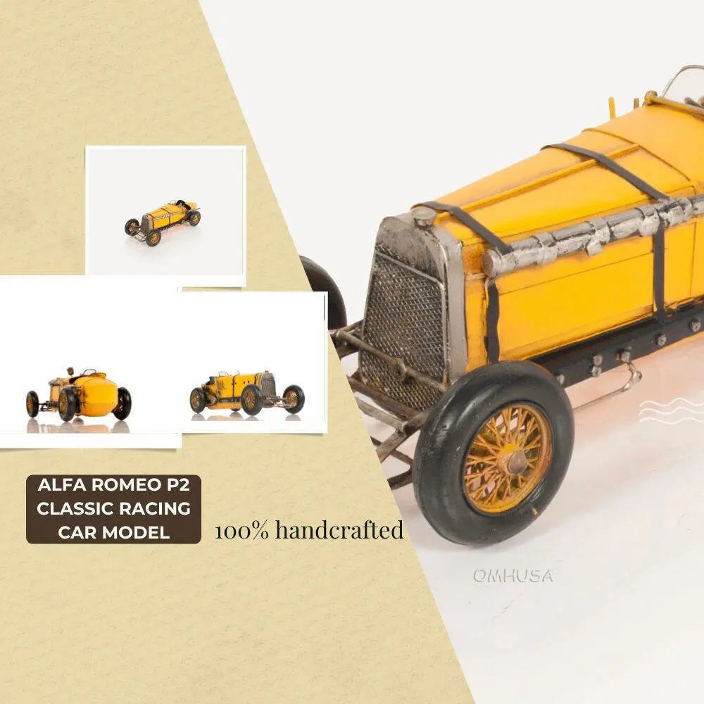 Alfa Romeo P2 Classic Racing Car Model