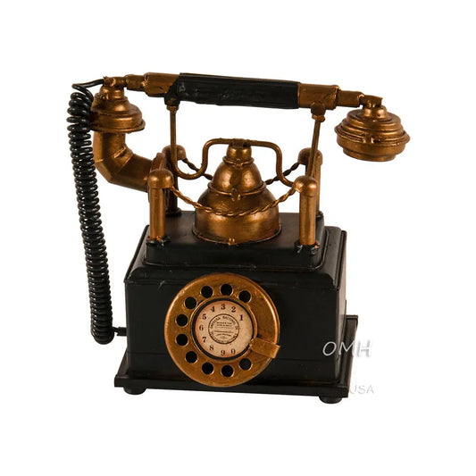 Handmade Vintage Telephone Coin Bank
