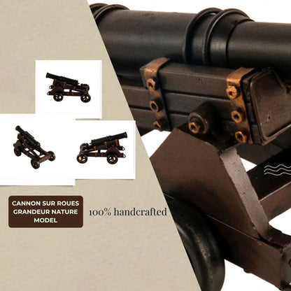 Cannon Sur Roues Grandeur Nature Model