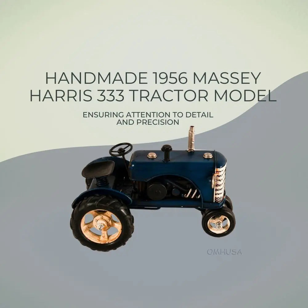 Handmade 1956 Massey Harris 333 Tractor Model
