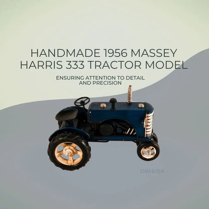 Handmade 1956 Massey Harris 333 Tractor Model