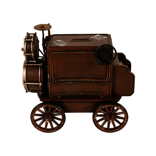 Metal Music Car Coin Bank Model