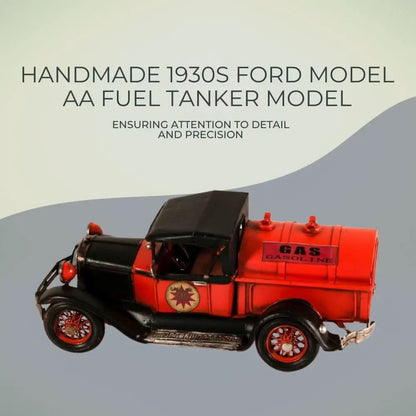 Handmade 1930s Ford Model AA Fuel Tanker Model
