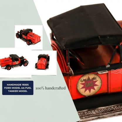 Handmade 1930s Ford Model AA Fuel Tanker Model