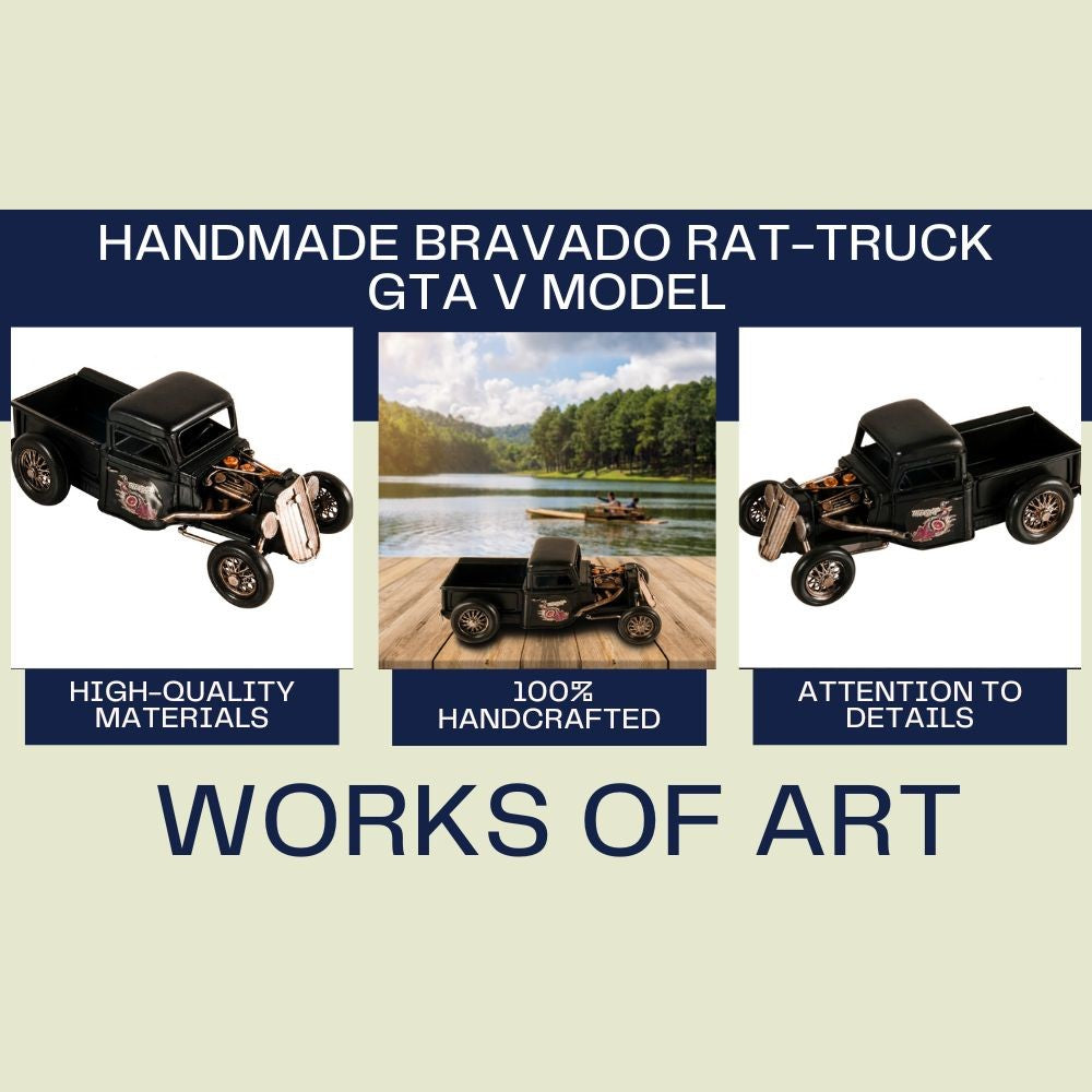 Handmade Bravado Rat-Truck GTA V Model