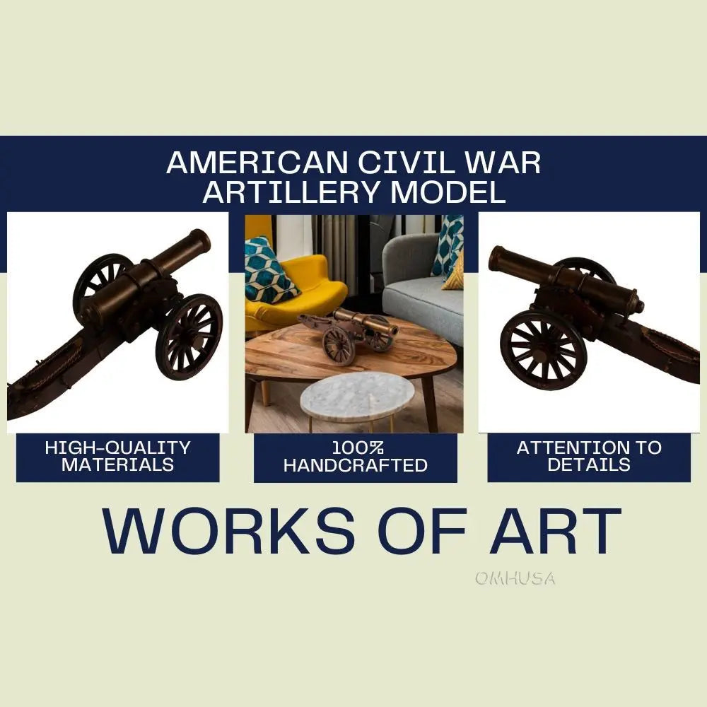 American Civil War Artillery Model