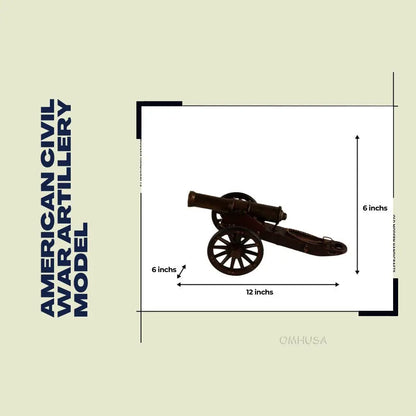 American Civil War Artillery Model