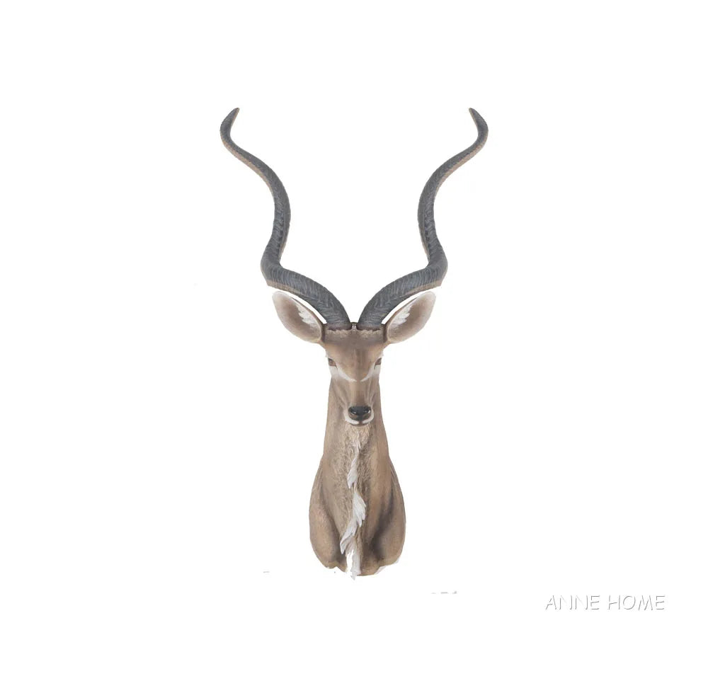 Anne Home - Antelope Head Wall Decorative