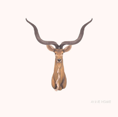 Anne Home - Antelope Head Wall Decorative