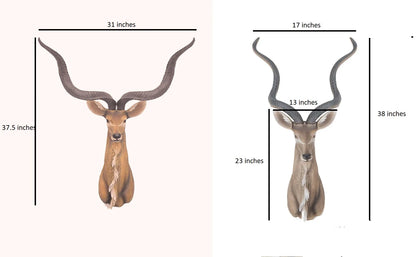 Anne Home - Antelope Head Wall Decorative