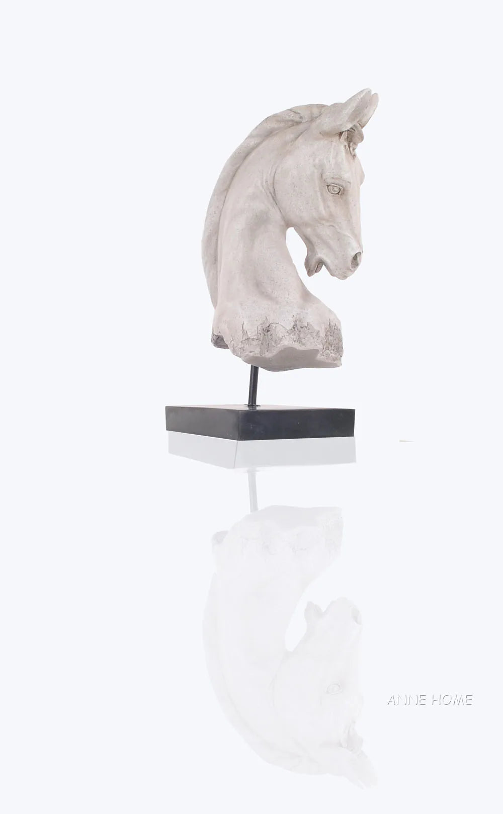 Anne Home - Horse Head Statue