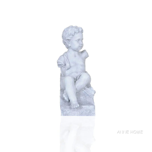 Anne Home - Boy Sitting Statue