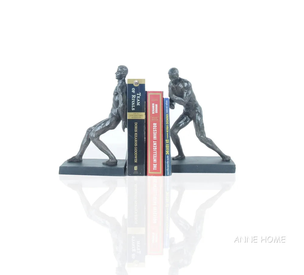 Anne Home - Gymnastic Man Bookend - Set of 2