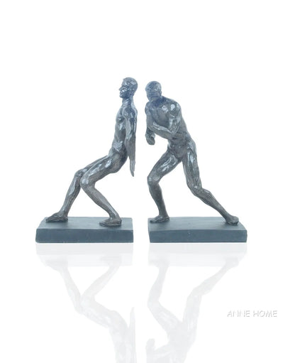 Anne Home - Gymnastic Man Bookend - Set of 2