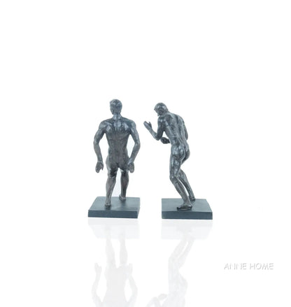 Anne Home - Gymnastic Man Bookend - Set of 2