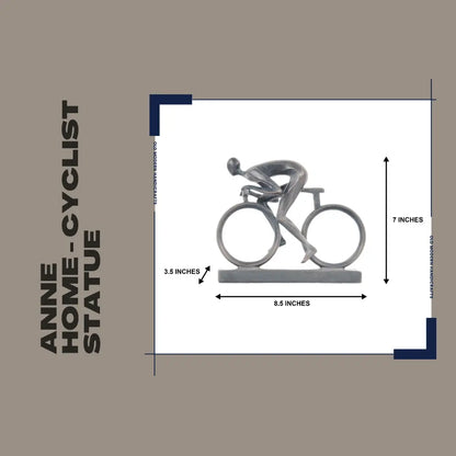 Anne Home - Cyclist Statue