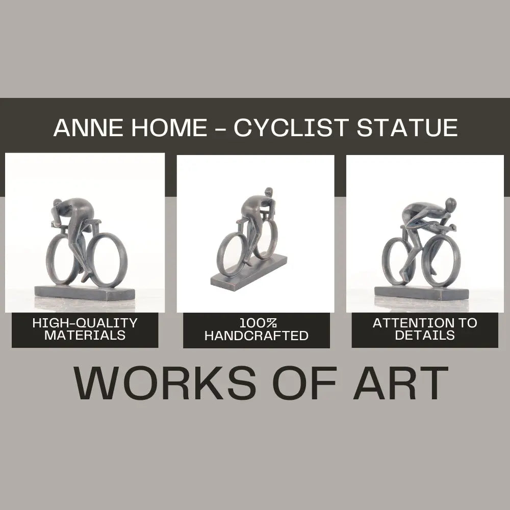 Anne Home - Cyclist Statue