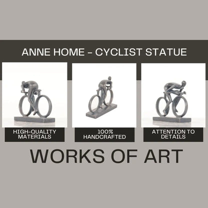 Anne Home - Cyclist Statue