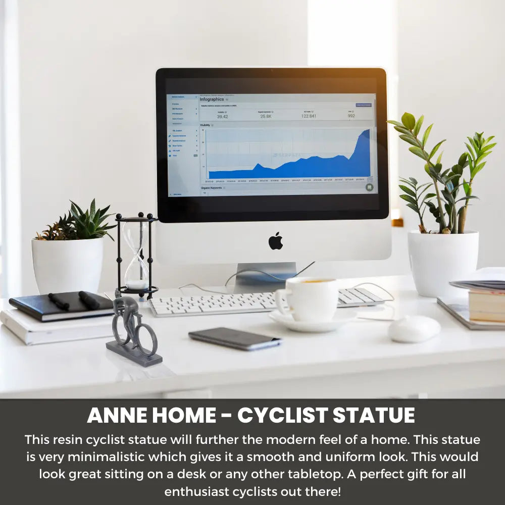 Anne Home - Cyclist Statue