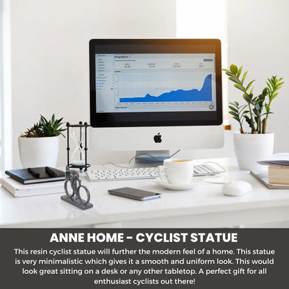 Anne Home - Cyclist Statue