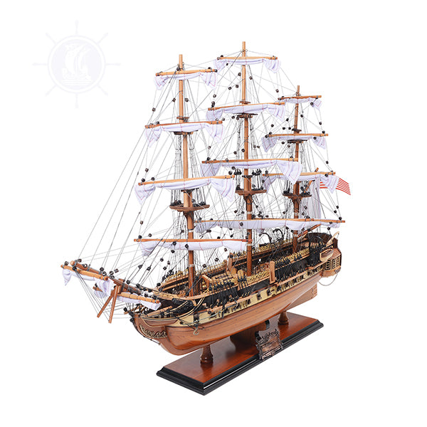 USS Constitution Midsize With Display Case