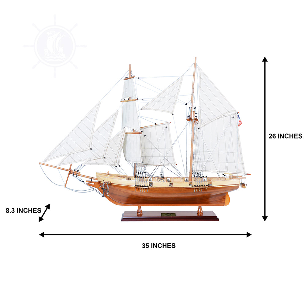 Harvey Ship Model Captain Line