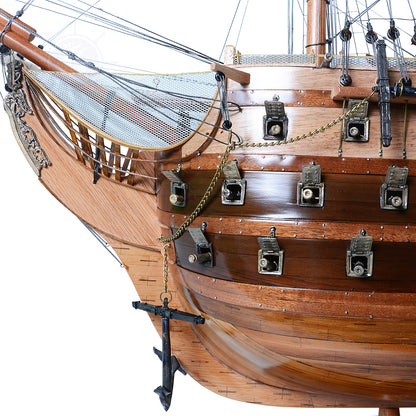 Maquette du navire de guerre HMS Victory XL, collection « Fleet Admiral Line Limited Edition »