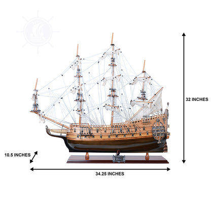 Fairfax Tall Ship Model Admiral Line