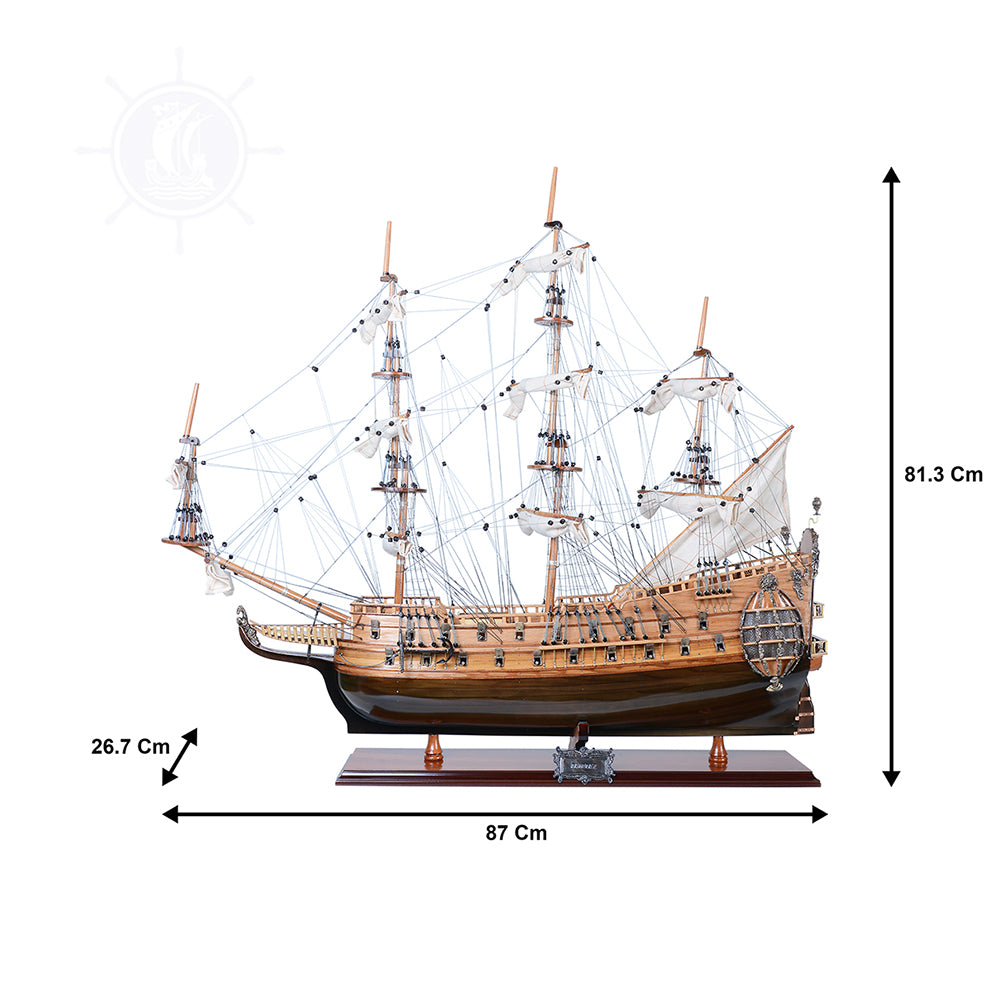 Fairfax Tall Ship Model Admiral Line