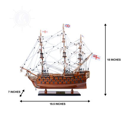 Victory Small Tall Ship Model Captain Line