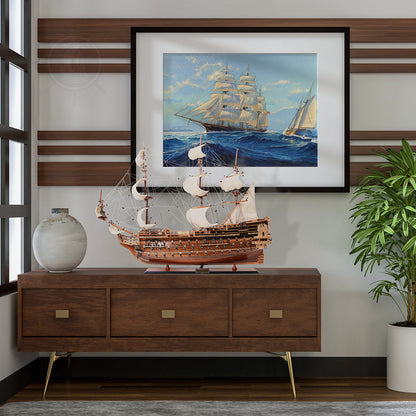 St. Espirit Tall Ship Model Admiral Line