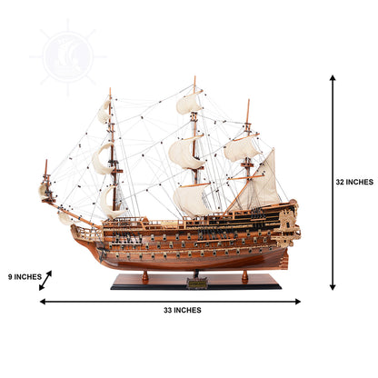 St. Espirit Tall Ship Model Admiral Line