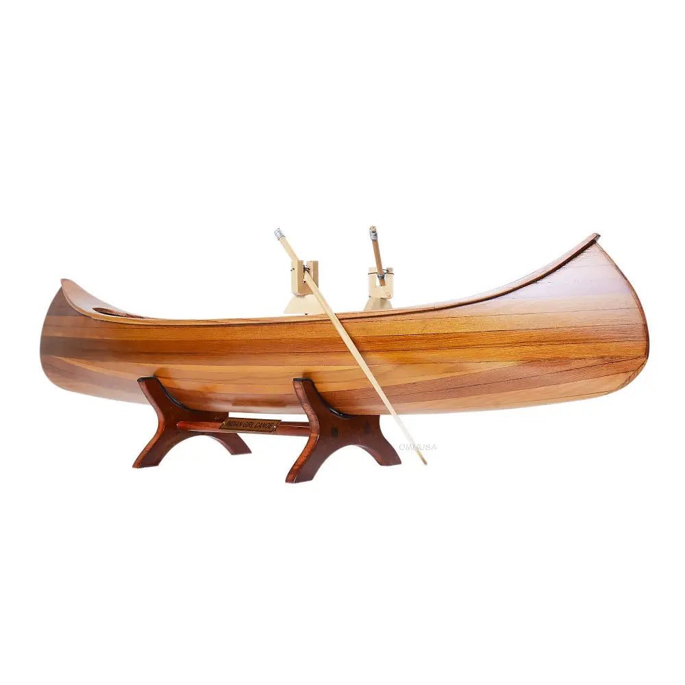 Indian Girl Canoe
