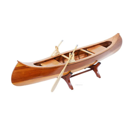 Indian Girl Canoe