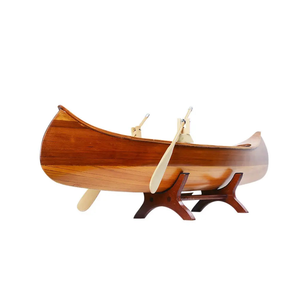 Indian Girl Canoe